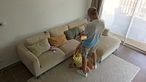 CHEATING HUSBAND CAUGHT ON HIDDEN CAM FUCKING THE NANNY